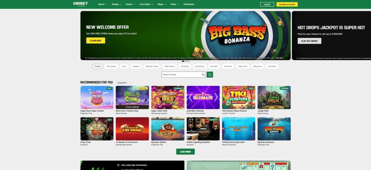 Unibet Casino
